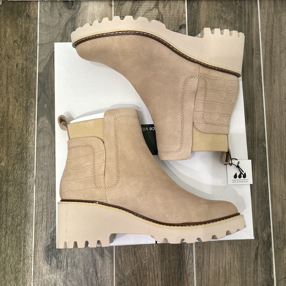 Dolce Vita tan suede ankle boots - Picture 8 of 8